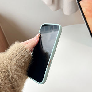 Coque de téléphone couleur unie en Silicone liquide pour <span class=keywords><strong>iPhone</strong></span> 16 Pro max 16 Plus 16 Pro 15 14 13 12 <span class=keywords><strong>11</strong></span> - Product Image 6