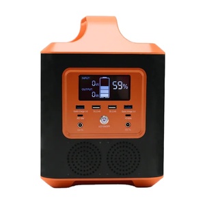 Chine Vente en gros 1280W Centrale électrique portable Lifepo4 Batterie Panneau solaire Contrôleur MPPT chargé Port RV pour les voyages en plein air - Product Image 1