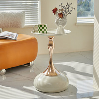 Ensemble de table basse, canapé, meubles de salon en chêne, lit, or, métal nordique, table d'appoint, table de chevet moderne, luxe, acier