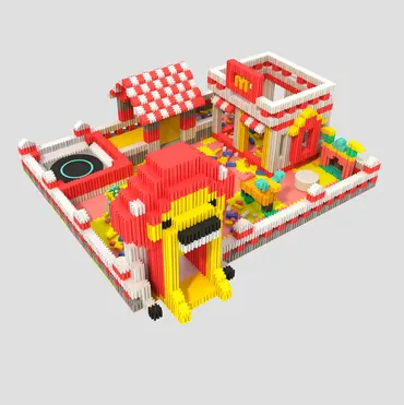 EPP Mainan Pendidikan Anak, Blok Bangunan Busa EPP untuk Taman Bermain Dalam Ruangan Anak-anak