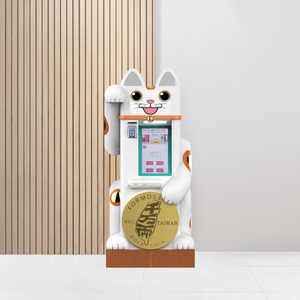 Chất Lượng Cao Cấp Người Dùng Thân Thiện Mèo May Mắn Tùy Chỉnh Thông Minh Máy Bán Hàng Tự Động Cho Dễ Dàng Sử Dụng - Product Image 2