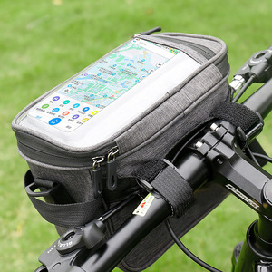 <span class=keywords><strong>Bolsa</strong></span> Impermeable <span class=keywords><strong>para</strong></span> Manillar de <span class=keywords><strong>Bicicleta</strong></span> con Pantalla Táctil, <span class=keywords><strong>Bolsa</strong></span> de Almacenamiento de Gran Capacidad <span class=keywords><strong>para</strong></span> <span class=keywords><strong>Bicicleta</strong></span>, Scooter, <span class=keywords><strong>Bicicleta</strong></span> de Equilibrio, Accesorios de Ciclismo - Product Image 6