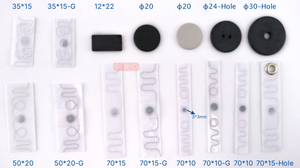 Etiquetas de lavandería de tela tejida UHF para gestión de ropa, compatibles con impresión de código QR/número de serie - Product Image 4