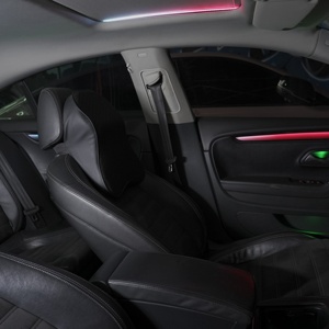 Kit LED multifonctionnel pour éclairage d'ambiance de voiture RHD avec affichage de la température ambiante et fonction de surveillance de la tension - Product Image 4