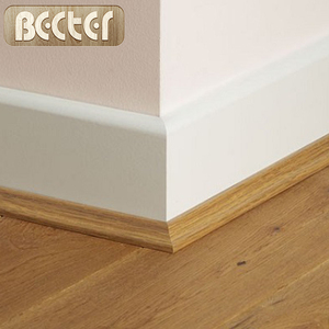 Moulure décorative en <span class=keywords><strong>PVC</strong></span> gris imperméable et durable pour accessoires de revêtement de <span class=keywords><strong>sol</strong></span>, profil Scotia pour mur et <span class=keywords><strong>sol</strong></span> - Product Image 4
