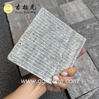 Carrelage en pierre de travertin gris argenté Natura, carrelage en marbre antique pour sols intérieurs et extérieurs, conception personnalisée, pavé, best-seller