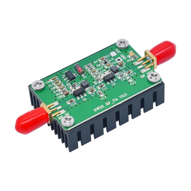 2-700M 3W RF Power Amplifier Broadband Short Wave for HF FM VHF UHF FM Transmitter Radio L9