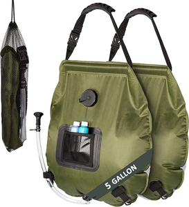 <span class=keywords><strong>Douche</strong></span> de camping portable personnalisée 20L 5 gallons sac de tuyau de chauffage chauffe-eau <span class=keywords><strong>solaire</strong></span> pour l'extérieur Autre matériel de camping - Product Image 1