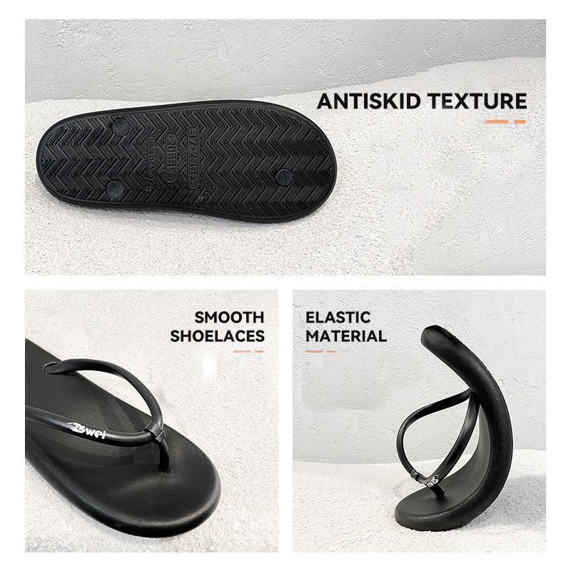 Custom Logo PVC Slipper Women Shoes Summer Sandals Flat Flip Flops Slippers Ladies