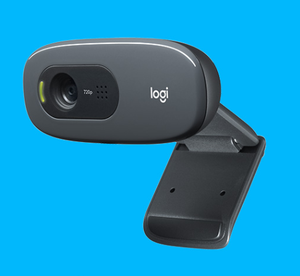 Nouveau pour <span class=keywords><strong>Logi</strong></span>-tech C270 <span class=keywords><strong>HD</strong></span> 720P Mini Webcam USB noir avec microphone intégré et capteur CMOS pour bureau à domicile et bureau/ordinateur portable - Product Image 3