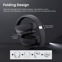 Audífonos Inalámbricos de Diadema Air Phone Max con Cancelación de Ruido ANC, Plegables y Portátiles con Reproductor MP3 y Micrófono