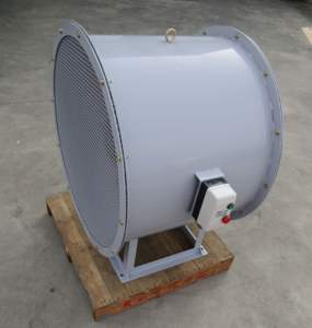 28นิ้วสามเฟส220V/380V พัดลมไหลตามแนวแกนสำหรับงานอุตสาหกรรมโครงสร้างโลหะ6ใบพัดไฟฟ้าแบบพกพา - Product Image 2