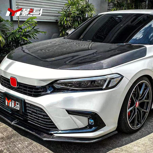 2021-2024 for Honda for Civic 11th Gen OE Style Carbon Fiber <strong>Engine</strong> Hood New Condition Car Carbon Cover - Product Image 6