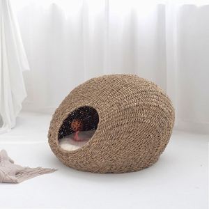 Cestas planas de cuerda, Manteles individuales de ratán, Cestas de fin de año, Bandejas sardinianas para cestas, Cestas boho de 25 cm con borde, Cestas de arroz vintage - Product Image 2