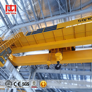 Grúa Puente de Doble Viga de Alta Calidad Tipo QD para Aplicaciones en Almacenes, de 10, 50, 100, 150 y 800 Toneladas, con Gancho, para Uso en Exteriores - Product Image 4