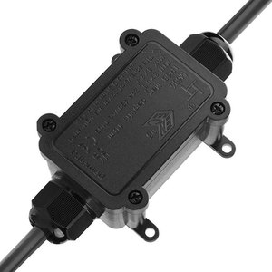 <span class=keywords><strong>Caja</strong></span> de Cable de distribución impermeable IP68 de tamaño pequeño, carcasa impermeable para exteriores, cajas de instrumentos electrónicos - Product Image 1