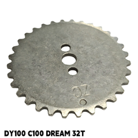 Pièces de rechange neuves OEM Dayang pour engrenage de distribution de moto DY100/DY110/DREAM C100 32T 100/110cc