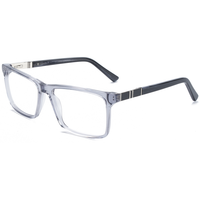 Monture de lunettes rectangulaire Elan Optical YB7309 de qualité supérieure pour hommes, monture intégrale en acétate, lunettes optiques sans peinture, respectueuses de l'environnement