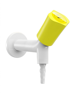 Laboratuvar Asma Tip Katı Pirinç Tek Çıkışlı Gaz Bağlantı Parçası Biyoloji Uygulaması Gaz Vanaları - Product Image 3