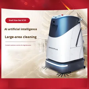 Robot Aspirador Inteligente Xiaobai SC50, Máquina de Limpieza Comercial Todo en Uno para Barrer y Trapear, con Suministro y Drenaje de Agua - Product Image 5