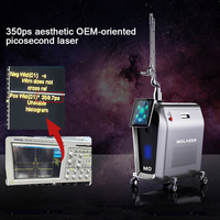 Máquina Láser Nd Yag de Pulso Largo Q-Switched de 1064nm, Precio de Máquina Láser de Picosegundos para Eliminación de Tatuajes