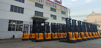 Carretilla de taller eléctrica profesional de 3m Apilador de walkie eléctrico completo con 1000kg 1500kg Capacidad de 2000kg Accesorios para montacargas