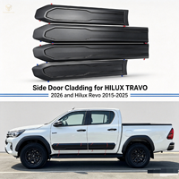 Kit de conversion de carrosserie de pick-up, plaque de protection universelle, revêtement de porte latérale en ABS pour HILUX TRAVO 2026 et Hilux Revo 2015-2025