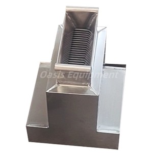 Laboratório selado aço inoxidável Carvão Riffle Preparação Amostra Splitter Amostra Divisor Riffle Box - Product Image 4