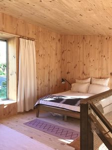 Maison en bois préfabriquée de 35 mètres carrés entièrement personnalisée et confortable avec <span class=keywords><strong>grenier</strong></span> à deux étages avec conception modulaire - Product Image 3