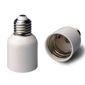 plastic holder, lamp holder plastic E27 to E40 lamp holder converter