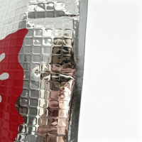 Sacs isothermes en aluminium écologiques de qualité alimentaire, capacité 24L, design sac à main pour la livraison et l'expédition en chaîne du froid