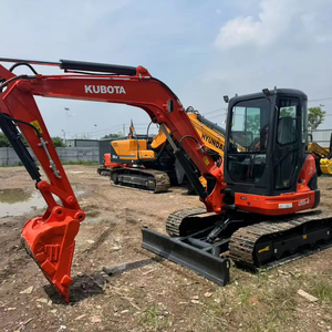 Kubota เครื่องขุด U55 5.5ตันรถขุดมือสองขนาดเล็กจากญี่ปุ่นเครื่องขุดใช้งานง่ายพร้อม EPA - Product Image 1