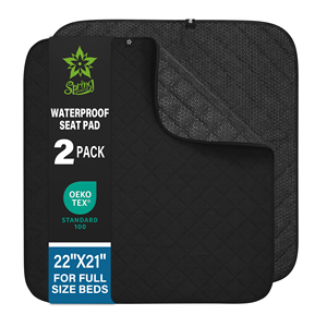 Coussin de siège de chaise imperméable réutilisable, protège-siège lavable pour les soins de l'incontinence - Product Image 1