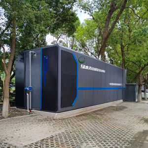 Peralatan Pengolahan Air Limbah Domestik Terintegrasi Desain Estetis Motor PLC Kontrol Otomatis Cerdas 1 Tahun untuk Hotel - Product Image 2