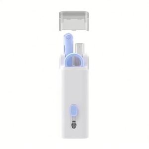 Outils de nettoyage pour clavier mécanique, brosses à poils doux, stylo de nettoyage, ensemble de nettoyage magique sept-en-un multifonction pour éliminer la poussière - Product Image 1