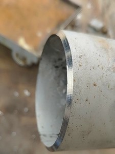 Machine à chanfreiner les tuyaux ISE-120 pour tuyaux de diamètre intérieur 40-114 mm avec levier d'alimentation - Product Image 5