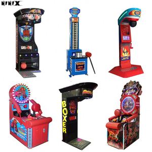 Machine de mesure de force de frappe d'arcade d'extérieur, machine de jeu d'explosion de force de poing, équipement de divertissement de boxe à notation électronique - Product Image 3