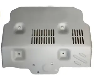 Pick up 4X4 Fuori Strada auto accessori di Colore Bianco In Lega di Alluminio Sotto di Protezione Del Motore Piastra Paramotore Per Toyota 4Runner 2014-2019