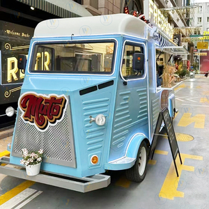 Camion de rue mobile, camionnette mobile, camion de restauration rétro unique et unique en son genre, entièrement équipé pour boulangerie - Product Image 4