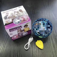 Nouveau 2025 – Mini-drone volant LED rotatif à 360° Fly Nova Pro Magic, boule volante, jouet unisexe pour garçons et filles