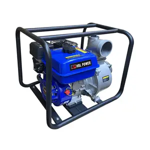 Portable Mobile Floating Gasoline Engine Power Fire Water High Pressure Transfer Booster Pump 4 Inches