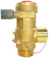 Vanne de cylindre FM200 DN49 avec électrovanne intelligente, structure de branchement à vente chaude, promotion, vanne d'extinction d'incendie