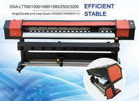 Imprimante éco-solvant grand format Disen Wholesale Digital Witcolor 2,6 mètres (24 pouces) 2,6 m de large, éco-solvant 1,3 1,5 m 3,2 m
