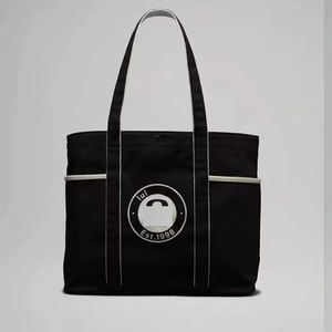 Lulu Zomer 20l Nylon Canvas Draagtas Modieuze Dames <span class=keywords><strong>Yoga</strong></span> Sport-En Strandtas - Product Image 5