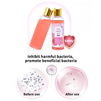 Pembersih Kewanitaan Alami Private Label 150ml Gel Pembersih Yoni pH Seimbang Pemasok OEM Yoni Wash