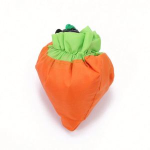 Design Custom Strawberry Fruit <b>Foldable</b> Shopping <b>Bag</b> Portable and Eco-friendly Gift Storage <b>Bag</b> - Product Image 2