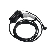 Meilleure station de recharge portable pour véhicules électriques 16A Saej 1772 Mode2 Chargeur EV portable