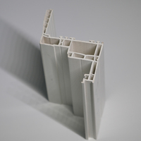 Profilé de couverture de câble en U et de rail coulissant pour porte - Extrusion PVC durable et écologique pour usage en cuisine