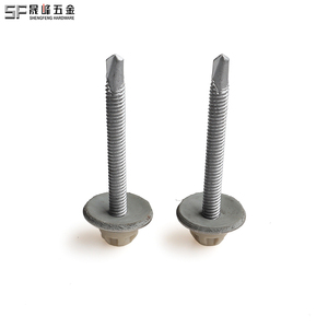 Tornillo de techo <span class=keywords><strong>autoperforante</strong></span> <span class=keywords><strong>hexagonal</strong></span> bimetálico anticorrosión resistente a la intemperie de acero inoxidable con arandela EPDM - Product Image 4