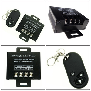 Interruptor de <span class=keywords><strong>Control</strong></span> remoto de atenuación de alta potencia, tira de luz <span class=keywords><strong>LED</strong></span> de un solo Color, 30A, <span class=keywords><strong>12V</strong></span> - Product Image 3